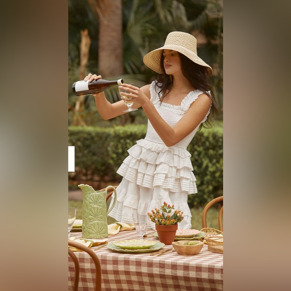 Self Contrast Leona Mini Dress